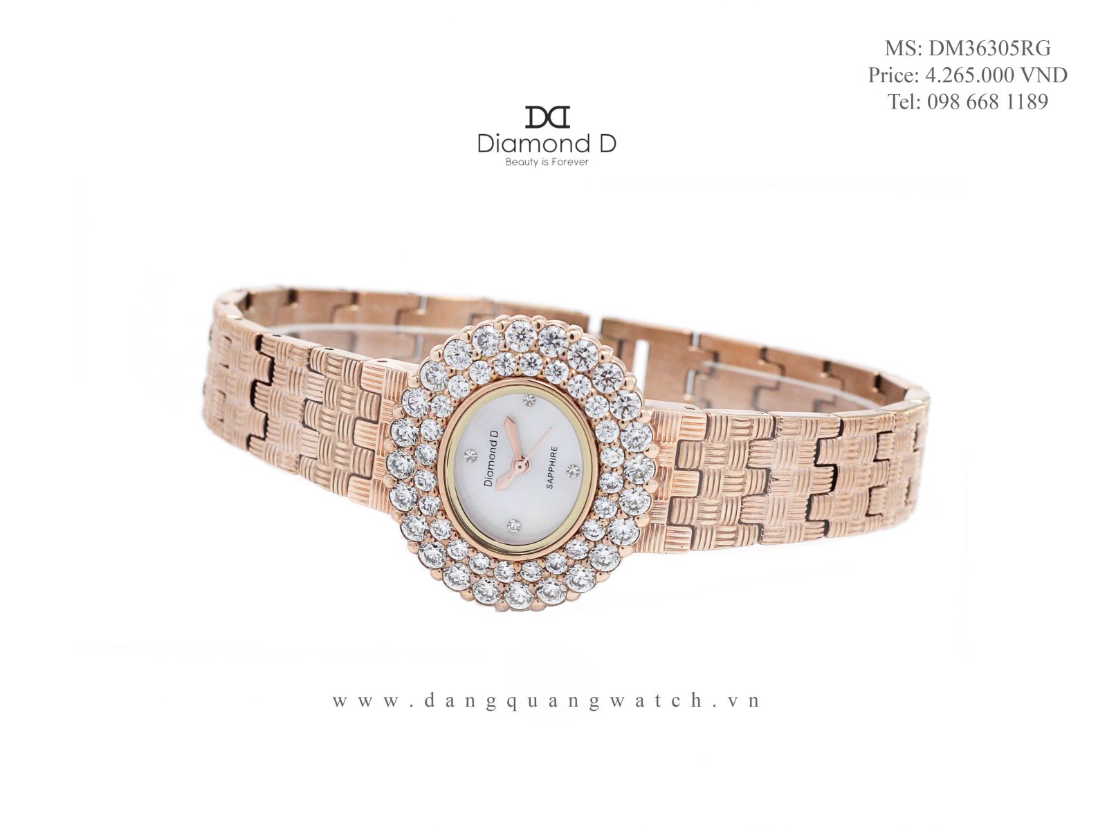 đồng hồ diamond d DM36305RG