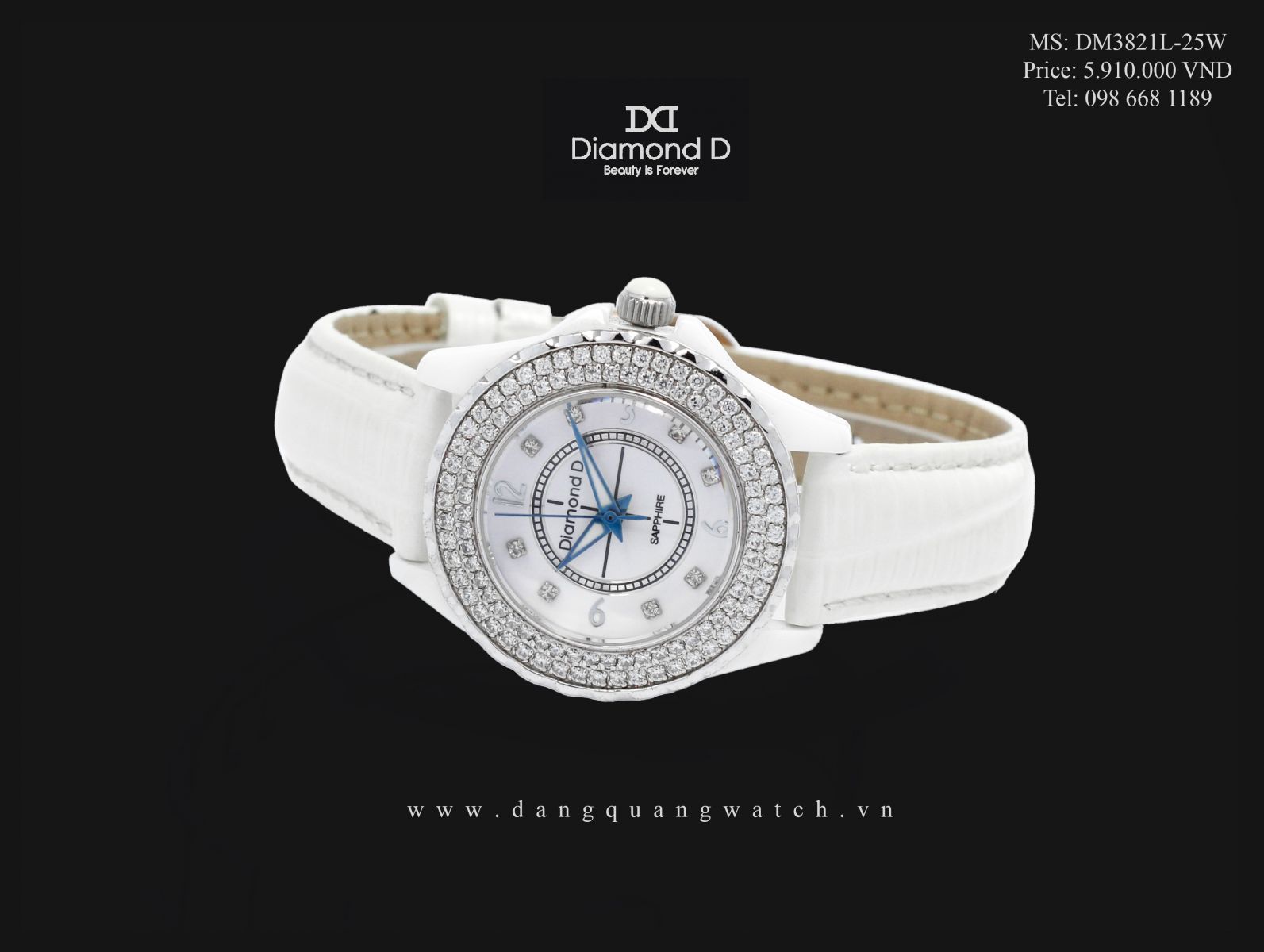 đồng hồ diamond d DM3821L-25W