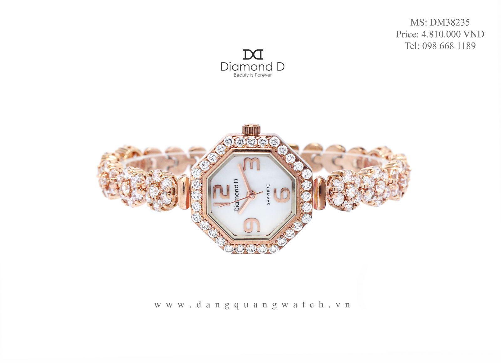 đồng hồ diamond d DM38235