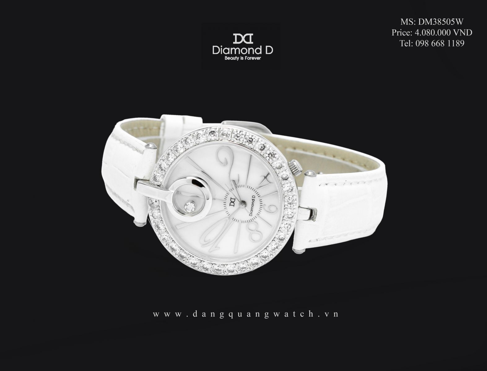 đồng hồ diamond d DM38505W