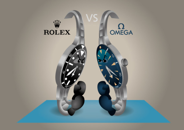 Omega vs Rolex: Khi Cựu hoàng thách thức Tân vương